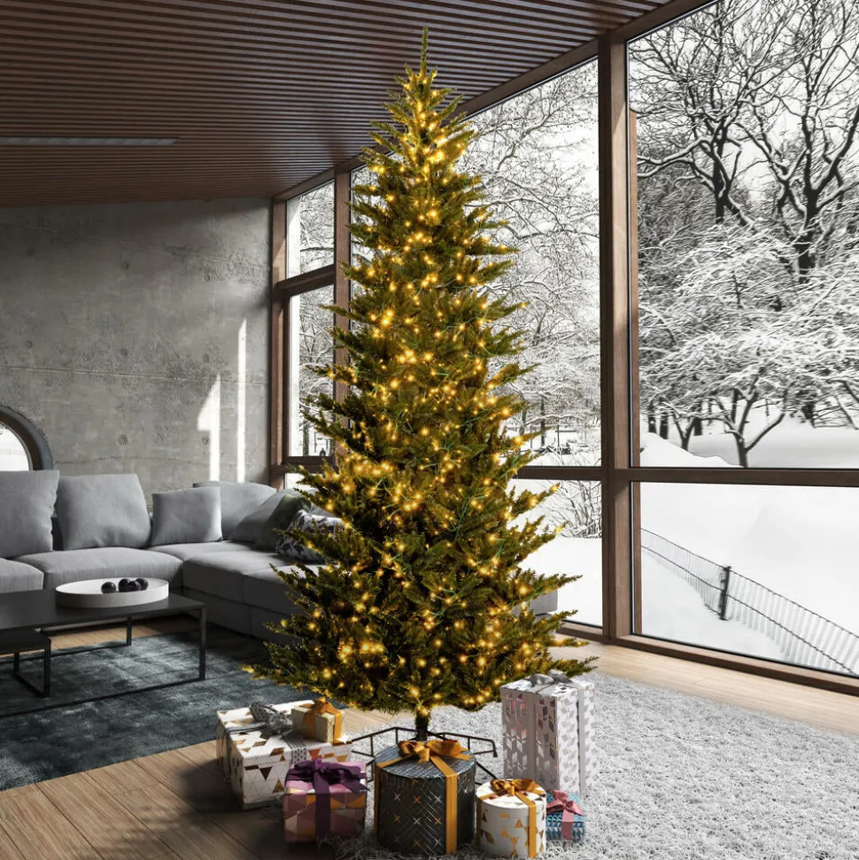 Pre-Lit^Vickerman 10' Natural Fraser 3Mm Led 2200Cc, K194088Ledcc,