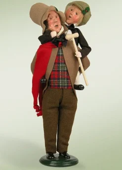 Byers Choice Carolers^Byers Choice A Christmas Carol, "Bob Cratchit & Tiny Tim", , 209