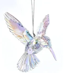 Stocking / Skirt^Kurt S Adler Acrylic Hummingbird Ornament