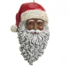 Stocking / Skirt^Kurt S Adler African American Santa Head Ornament, E0347, Kurt Adler