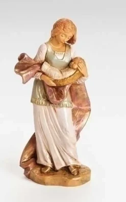 Stocking / Skirt^Fontanini Alexandra, Woman W/Child 5", , 54067