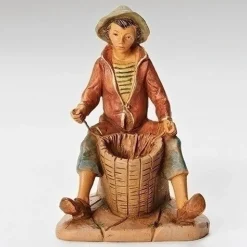 Fontanini Allon Basket Weaver 5", , 54077 New
