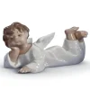 Lladro Angel Lying Down Discount
