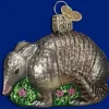 Blown Glass^Old World Christmas Armadillo