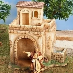 Fontanini Bethlehem Inn With Working Fountain, 5" , 55585 Sale