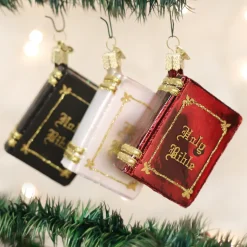 Stocking / Skirt^Old World Christmas Bible