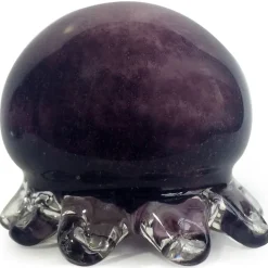 Glass^Dynasty Glass Blubber Jelly, Purple Glow