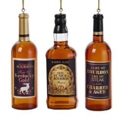 Stocking / Skirt^Kurt S Adler Bourbon Bottle Ornaments, T1624
