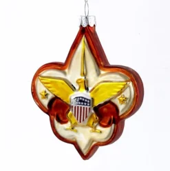 Kurt S Adler Boy Scout Logo Glass Ornament, Bs0001 Cheap