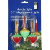 Vickerman Bubble Lights Replacement Bulbs 3 Pk Flash Sale