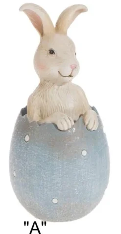Resin^Raz Bunny In Egg