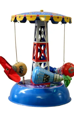 Alexander Taron Carousel With Space Capsules, Collectible Tin Toy, Ms631 Online