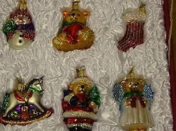 Stocking / Skirt^Old World Christmas Child's First Christmas Collection