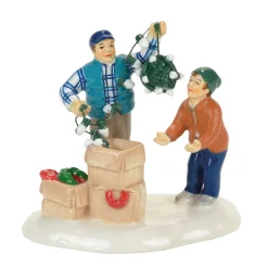 Stocking / Skirt^Department 56 Christmas Vacation Clark & Rusty Continue Tradition, 4058668, Snow Village,