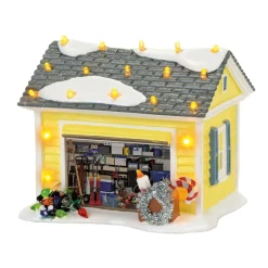 Department 56 Christmas Vacation, The Griswold Holiday Garage, Snow Village , 4056686 Online