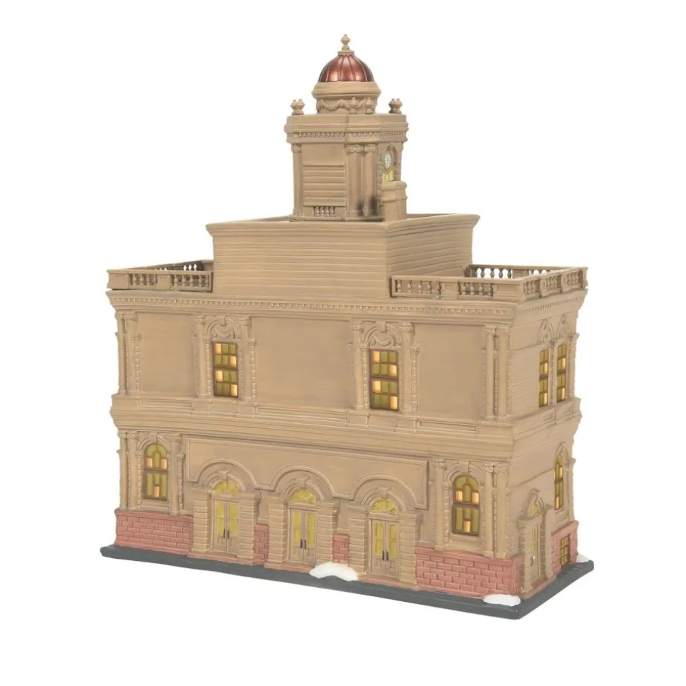 Department 56 Cic, City Hal, 6011382, Christmas In The City Shop