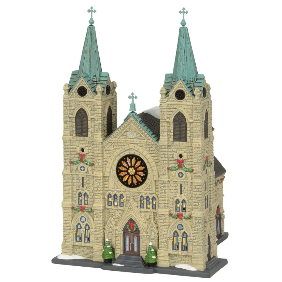 Department 56 Cic, St. Thomas Cathedral, 6003054, Christmas In The City Cheap