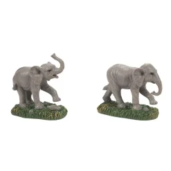 Department 56 Cic, Zoological Garden Elephant St2, 6011453, Dickens Village Hot