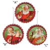 Stocking / Skirt^Kurt S Adler Coca-Cola® Santa Bottle Cap Ornaments