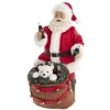 Santas^Kurt S Adler Coca-Cola®, Santa With Bag And Polar Bear, Cc5203, Kurt Adler