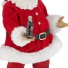 Stocking / Skirt^Kurt S Adler Coca-Cola®, Santa With Led Bottle , Cc5192, Fabriche