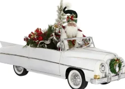 Stocking / Skirt^Mark Roberts Convertible Car With Santa By