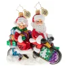 Santas^Christopher Radko Cr, A Bicycle Built For Two, 1020406,