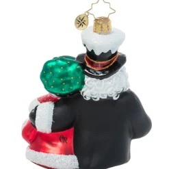 Santas^Christopher Radko Cr, A Dazzling Duet, 1021309, Radko