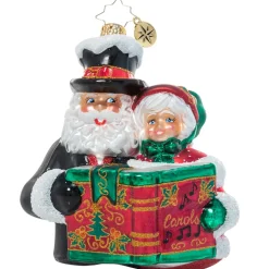 Santas^Christopher Radko Cr, A Dazzling Duet, 1021309, Radko