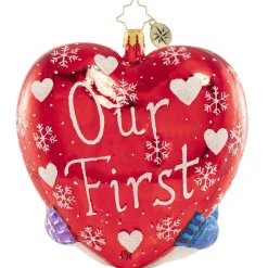 Christopher Radko Cr, A Frosty First Christmas, 1020884, Online