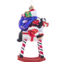 Blown Glass^Christopher Radko Cr, A Really Rockin' Christmas, 1021083,