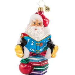 Santas^Christopher Radko Cr, A+ Student, 1020766,