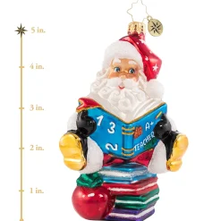 Santas^Christopher Radko Cr, A+ Student, 1020766,