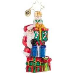 Blown Glass^Department 56 Cr, A Tower Of Tidings Gem, 1020564, Christopher Radko