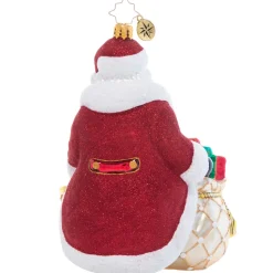 Byers Choice^Christopher Radko Cr, Aids Awareness Santa, 1021196,