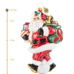 Santas^Christopher Radko Cr, Aids Charity Claus, 1020833,