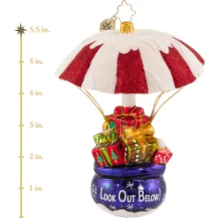 Glass^Christopher Radko Cr, Airmail Never Fails, 1020814,