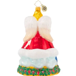 Blown Glass^Christopher Radko Cr, All Is Calm And Bright, 1020900,