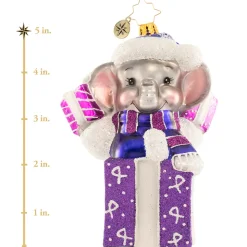 Blown Glass^Christopher Radko Cr, Always On My Mind, 1020830,