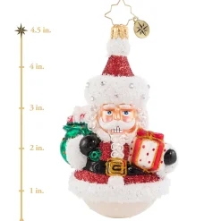 Glass^Christopher Radko Cr, An All A-Round Nutty Nicholas, 1020624,
