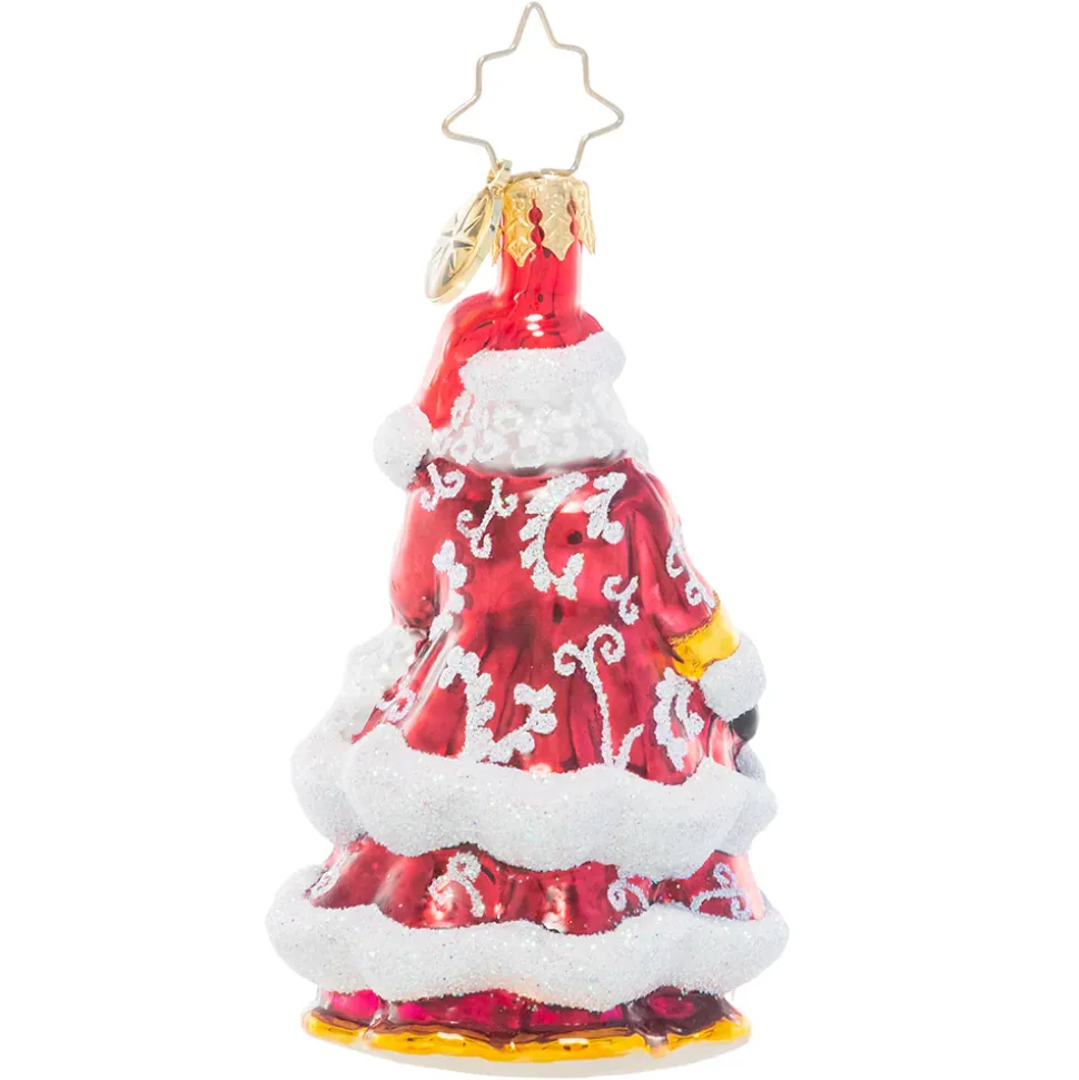 Stocking / Skirt^Christopher Radko Cr, An En-Deer-Ing St. Nick Gem, 1021047, Radko