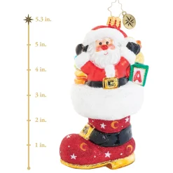 Glass^Christopher Radko Cr, Baby's Got The Boot Of Loot, 1020593,