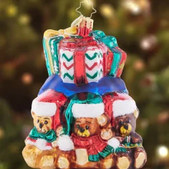 Stocking / Skirt^Christopher Radko Cr, Bear Hugs Abound, 1021565, Radko