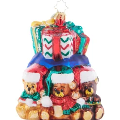 Stocking / Skirt^Christopher Radko Cr, Bear Hugs Abound, 1021565, Radko