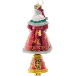 Santas^Christopher Radko Cr, Bells Will Be Ringing Santa, 1021361, Radko