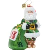 Stocking / Skirt^Christopher Radko Cr, Camo Christmas Santa, 1021299, Radko