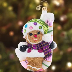 Blown Glass^Christopher Radko Cr, Candy Cane Cutie, 1021563, Radko