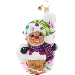Blown Glass^Christopher Radko Cr, Candy Cane Cutie, 1021563, Radko