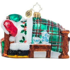 Christopher Radko^Christopher Radko Cr, Catching Z's Mr. Claus, 1021093, Radko