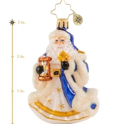 Santas^Christopher Radko Cr, Celestial Santa Gem, 1020559,